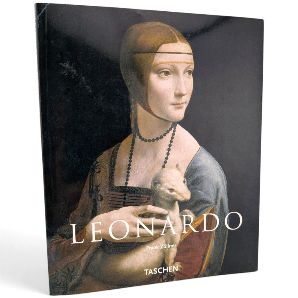 Leonardo da Vinci 1452-1519 Frank Zollner Taschen 2000 Art Book Illustrated
